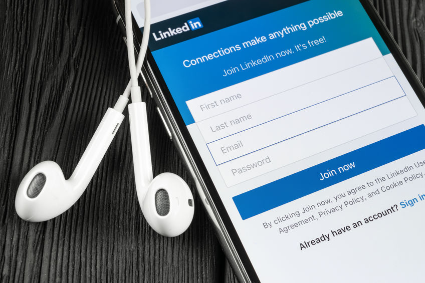 linkedin per mobile