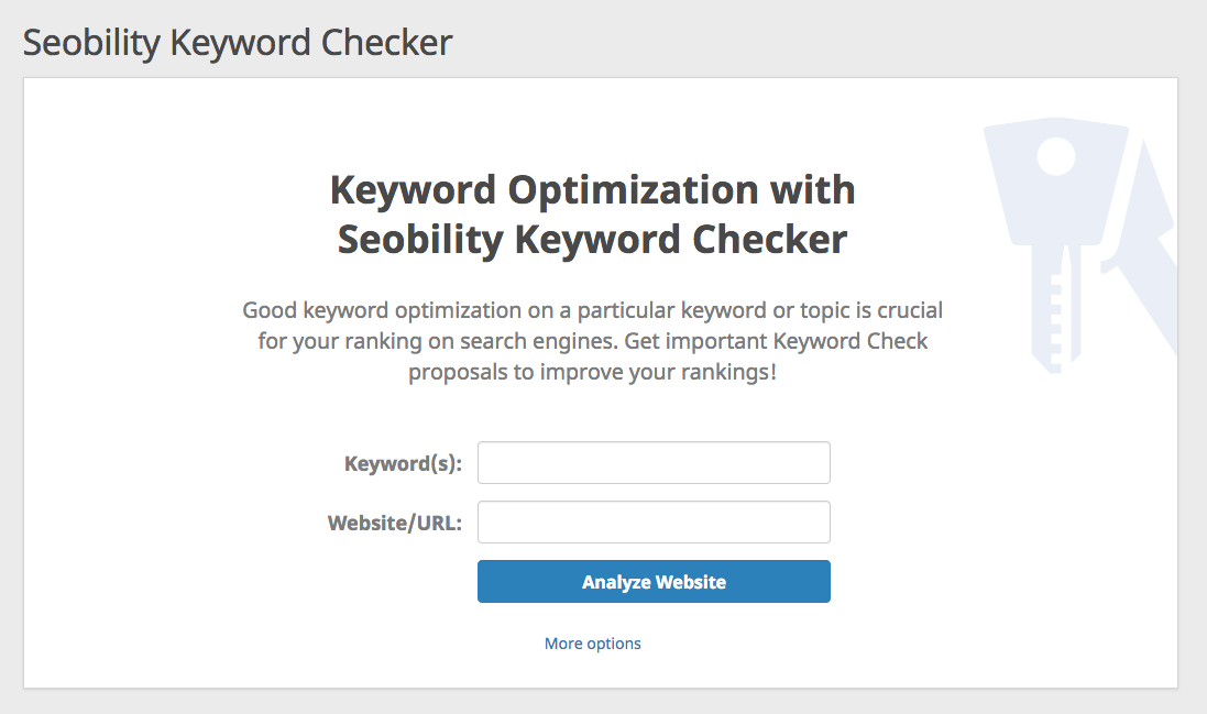 keyword checker