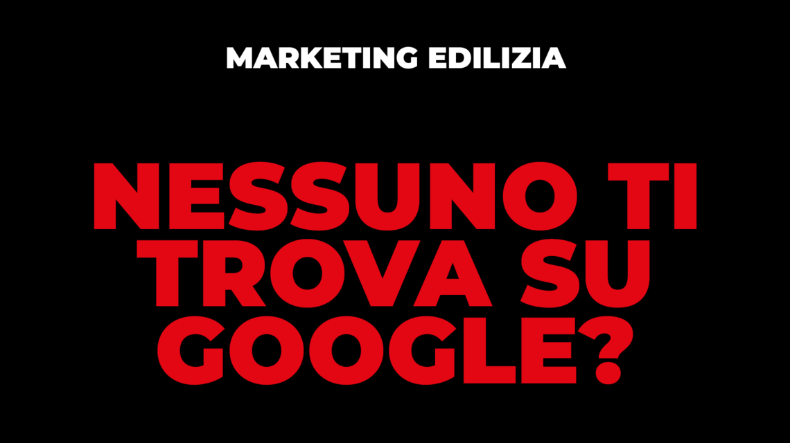 nessuno ti trova su google nessuno ti trova su google